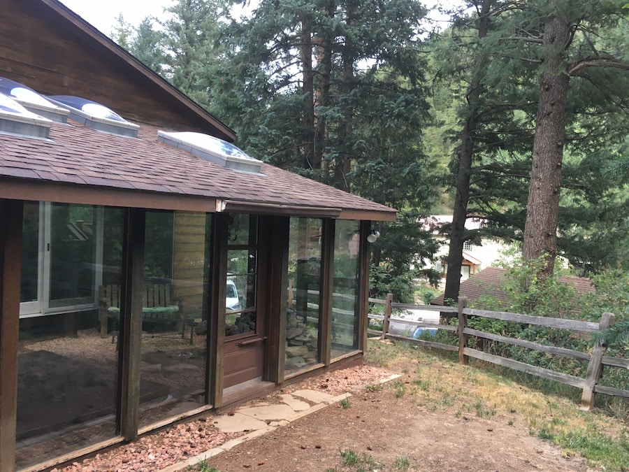 Window Cleaning in Washington Park Clean double-hung windows on a Washington Park bungalow in Denver
