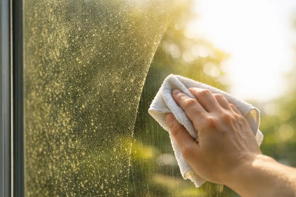 How to Maintain Clean Windows During Pollen Season - 2